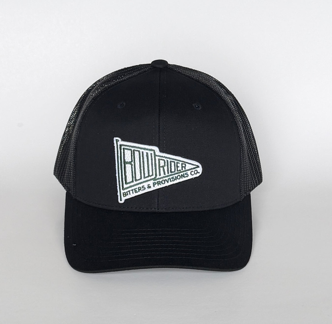Bowrider Bitters Trucker Cap Black – front view