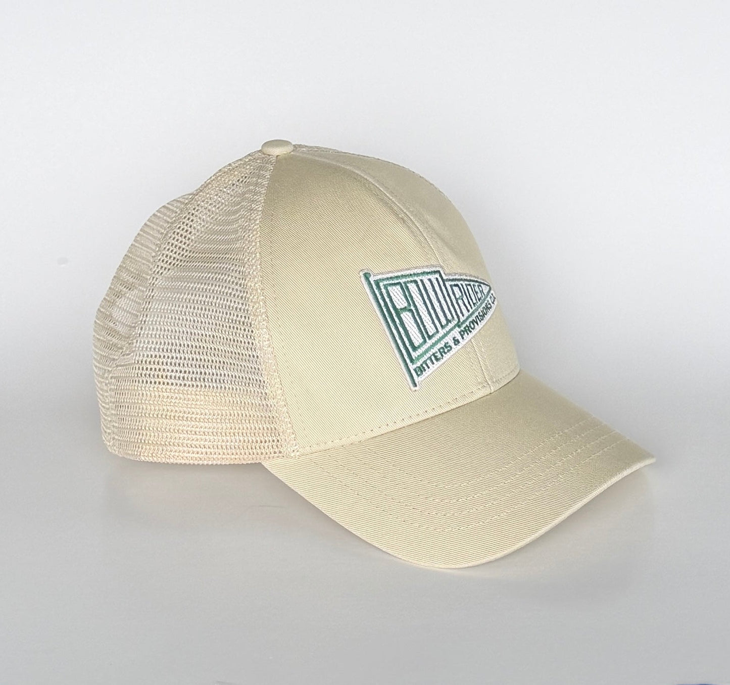 Bowrider Bitters Trucker Cap Stone – side view