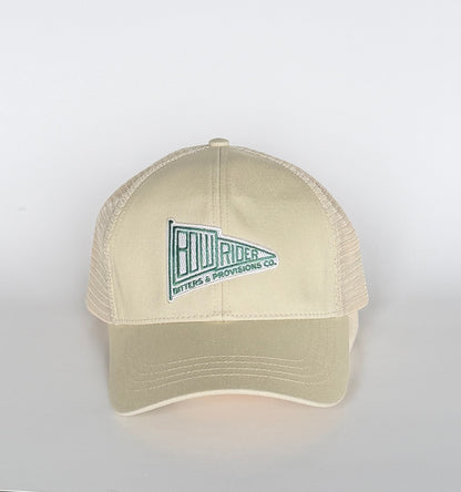 Bowrider Bitters Trucker Cap Stone – front view